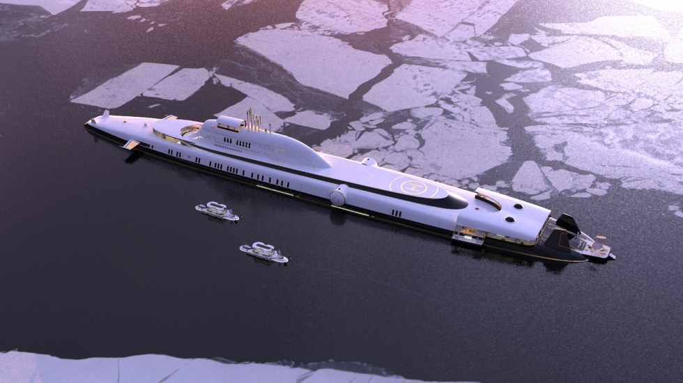 Migaloo M5: Luxury Yacht-Submarine Worth $2 Billion