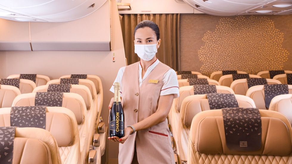 Emirates Airlines is offering top notch luxury aboard their flights