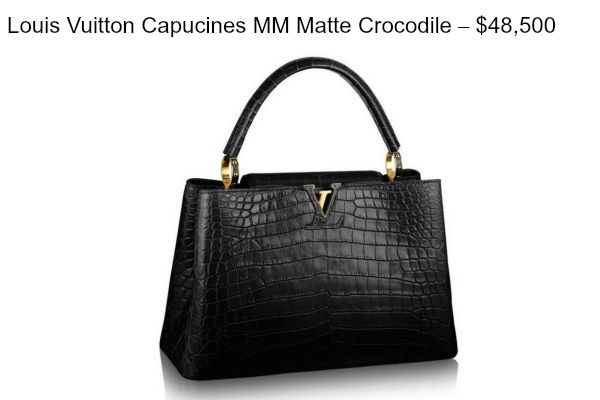 Louis Vuitton bags - more expensive than a BMW