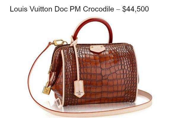 Louis Vuitton bags - more expensive than a BMW