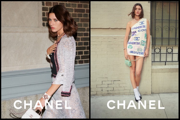 Vivienne Rohner Models CHANEL Pre-Spring 2023 Collection