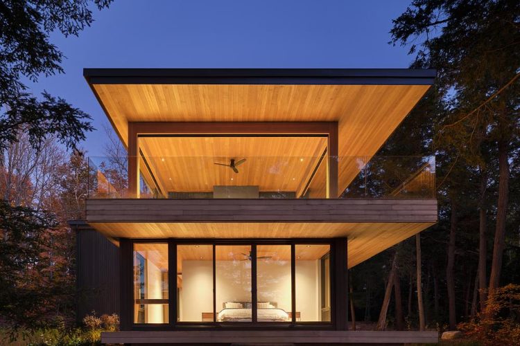 long-lake-cottage-muskoka-kanada-off-grid-luksuzna-vikendica-arhitektura-priroda-1