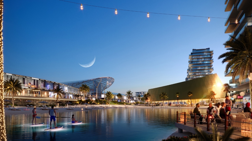Construction of Floating Opera House with Gold in Dubai