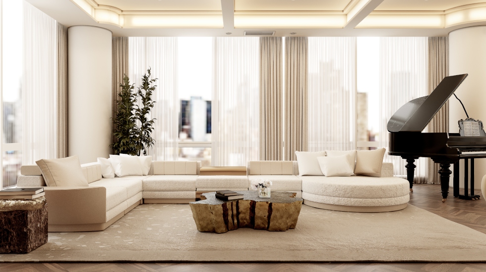 Modern Neutral Apartment In New York City Comfort And Sophistication Photo Inspiration
