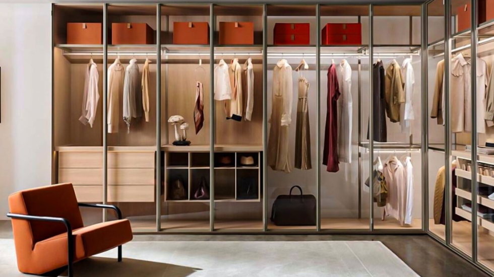 Porro storage raises the bar with luxurious and spacious wardrobes