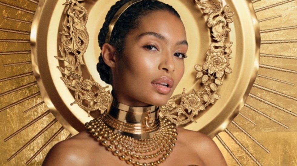 Yara Shahidi - a godly presence in the Jean Paul Gaultier Divine perfume campaign