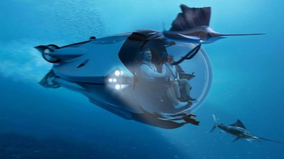 The perfect toy for billionaires and millionaires - the Super Sub private submarine