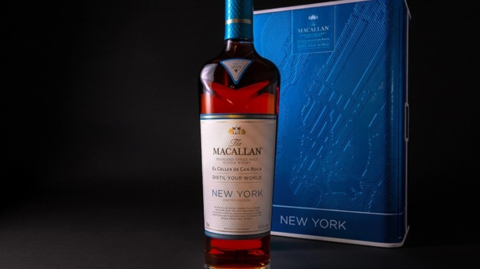 A rare bottle of New York-inspired The Macallan whiskey just sold for $250,000