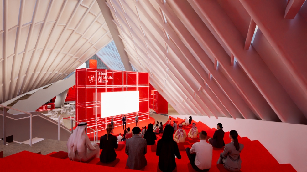 Salone del Mobile.Milano Brings Its Vision to Riyadh: “Red in Progress” Opens a New Chapter in Global Design