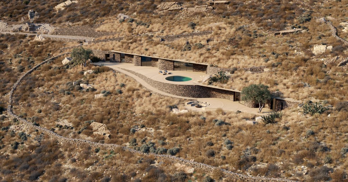 Rhoēs: A Contemporary Villa on a Greek Island Shaped by Wind, Sun and the Cycladic Landscape