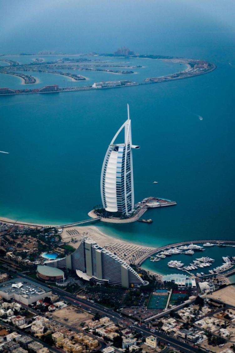 The Burj Al Arab is the epitome of Arabian luxury. Credit: Christoph Schulz / Unsplash